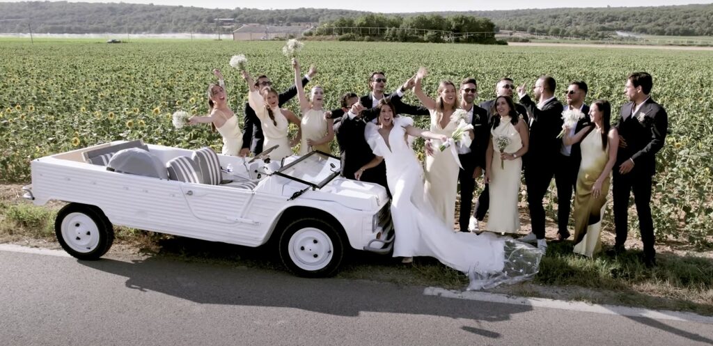 Teaser de mariage dans un domaine de prestige en Provence