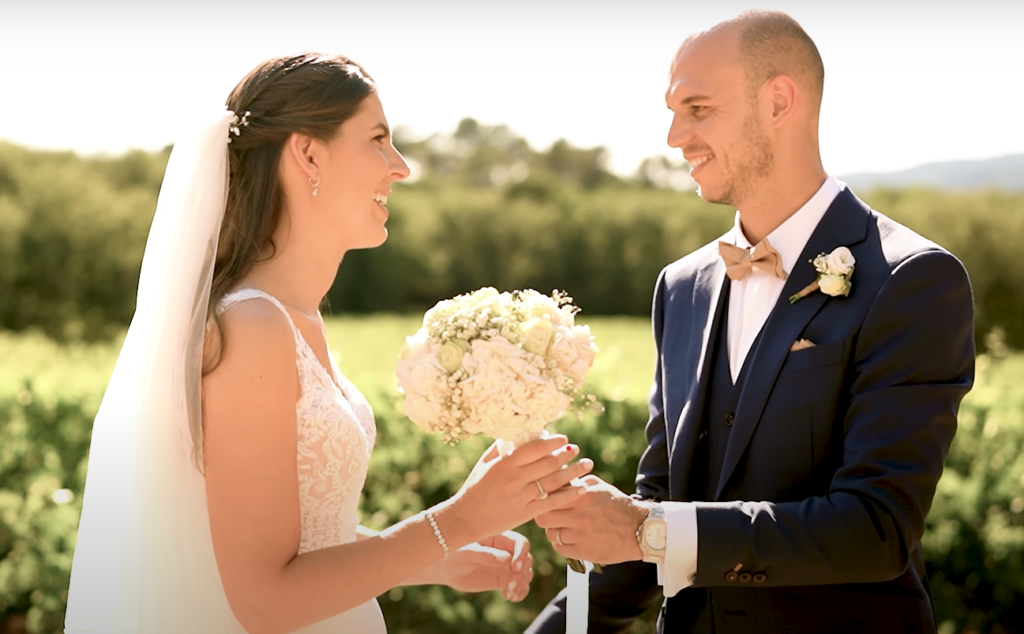 Réalisation d’un film de mariage à Tourves en Provence